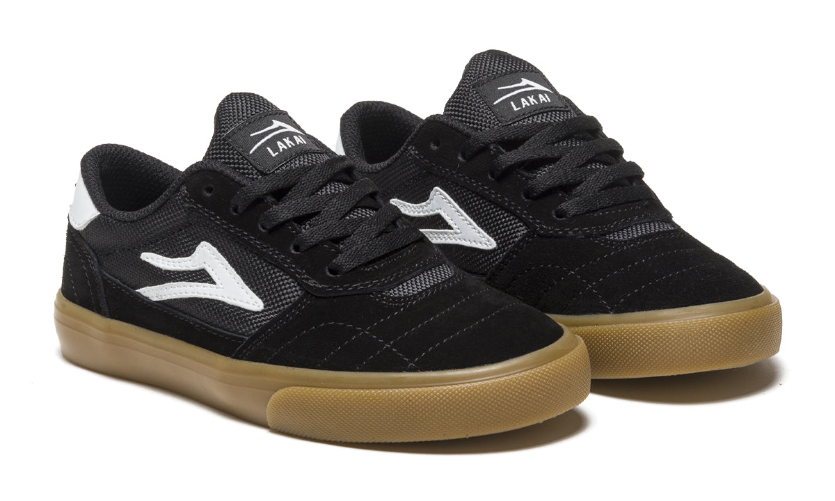 Cambridge Kids - Black/Gum Suede – Lakai Limited Footwear