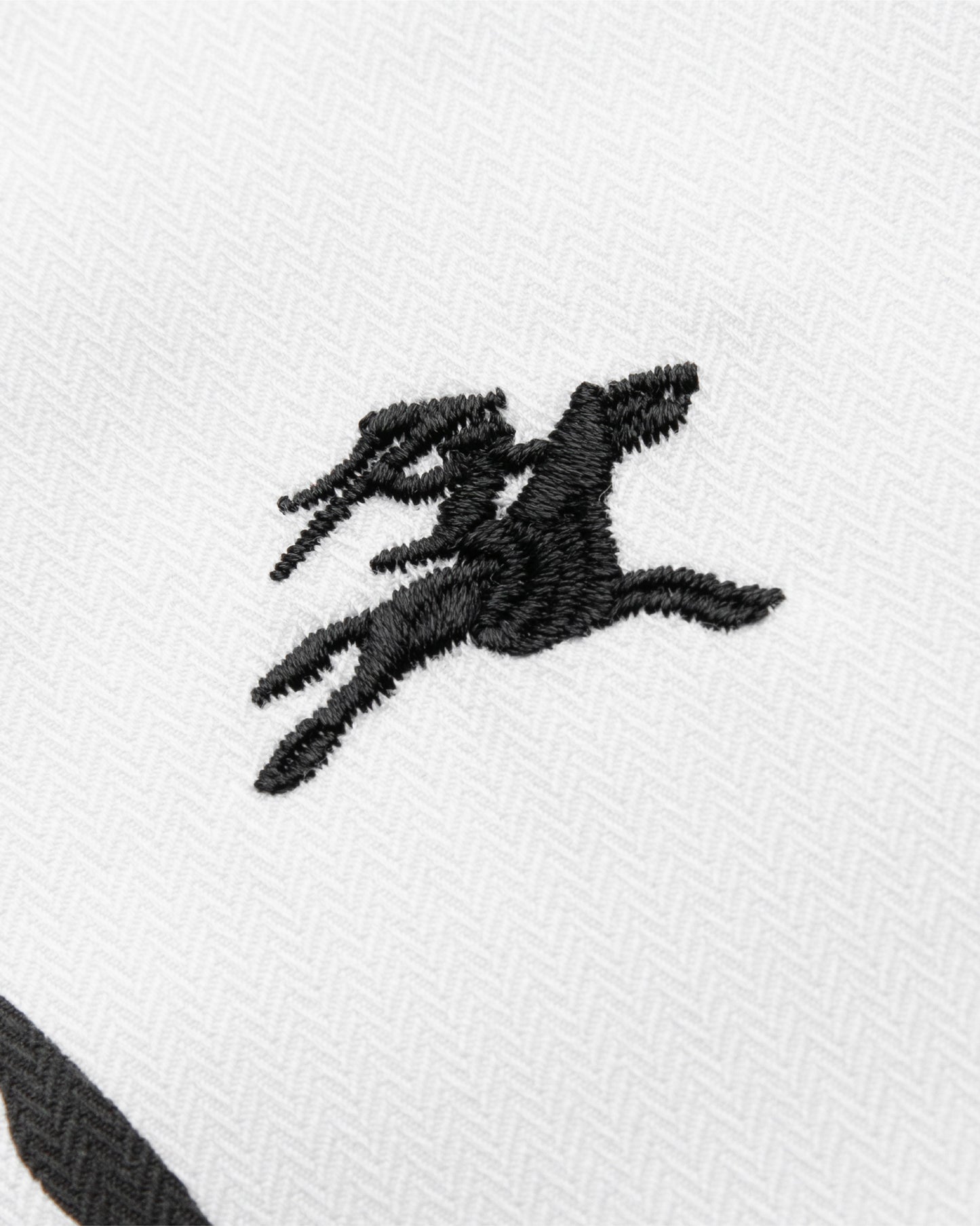 Asymmetrical Placket Cerberus Dress Shirt - White