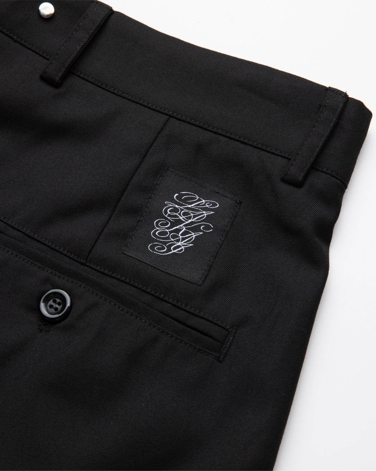 Wide Leg Trousers - Black