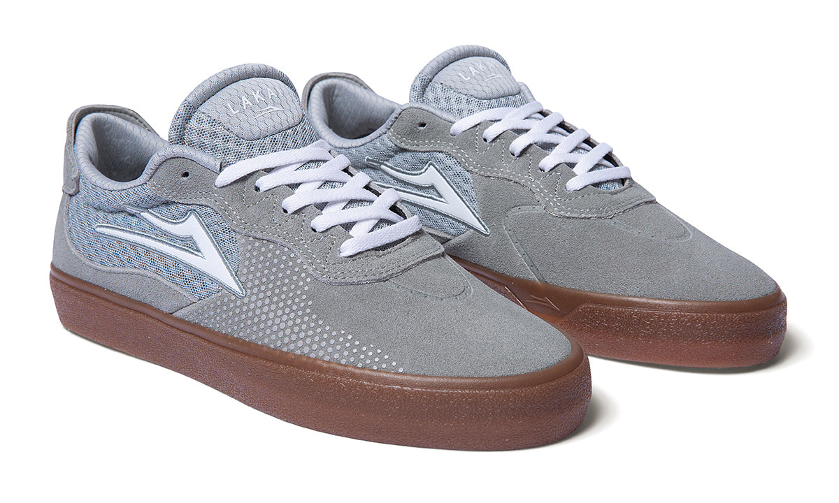 Essex - Light Grey/Gum Suede - Mens Shoes - Skate Vulcanized