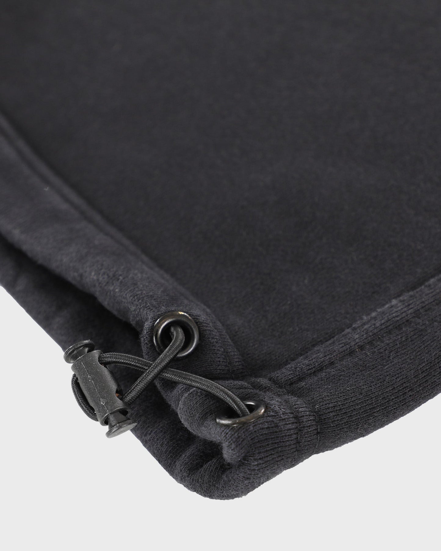 Double Waisted Sunfaded Sweatpants - Black
