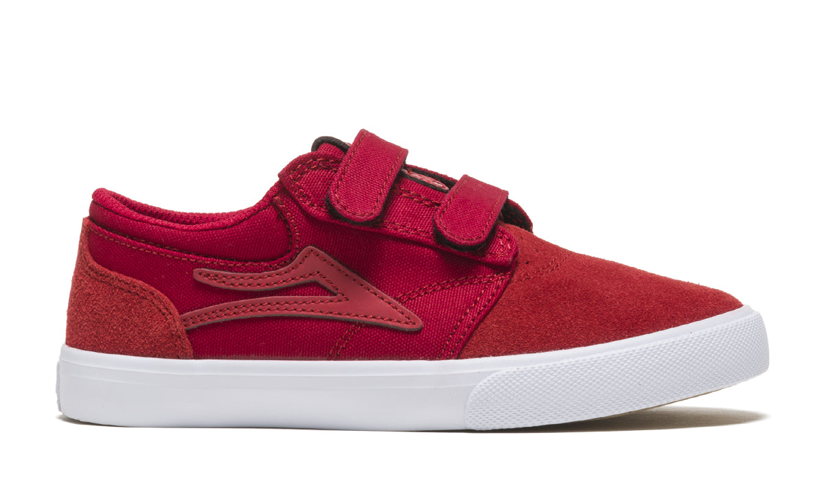 Griffin Kids - Red/Reflective Suede – Lakai Limited Footwear