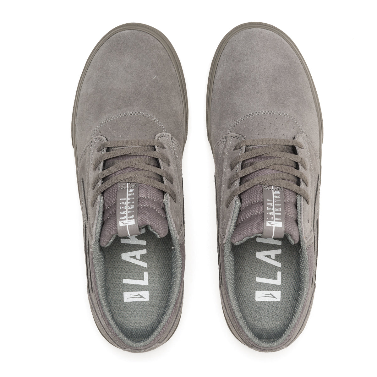 Griffin - Grey Suede - Mens Shoes - Skate Vulcanized | Lakai – Lakai  Limited Footwear