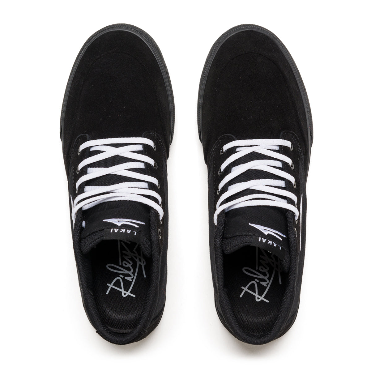Riley 3 High - Black/Black Suede – Lakai Limited Footwear