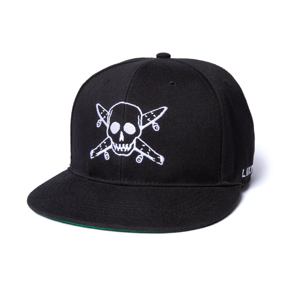 Lakai Street Pirate Fitted Hat | Black | Size 7 3/8