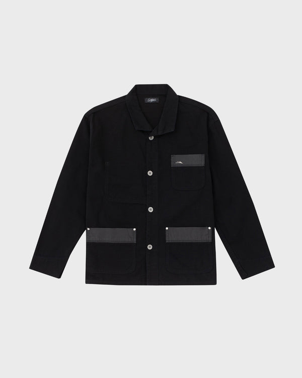 Moleskin Chore Coat - Black