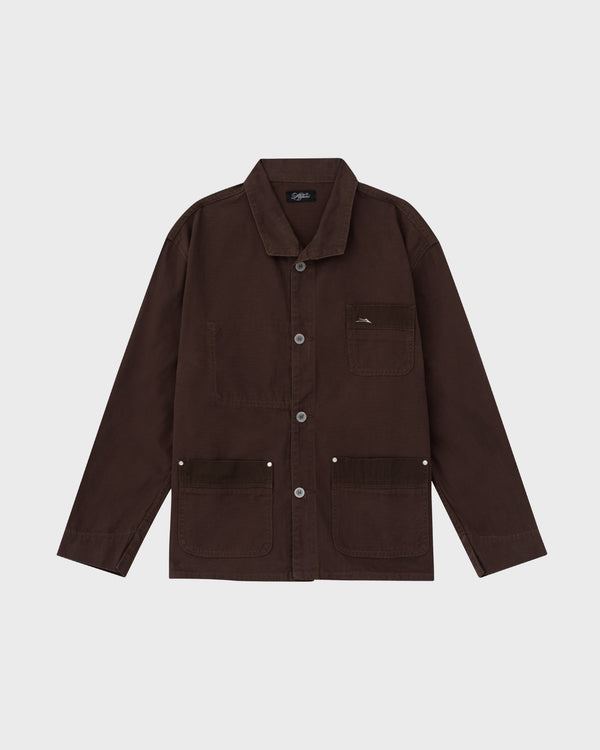 Moleskin Chore Coat - Dark Brown