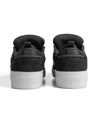 Aran New - Black Suede White