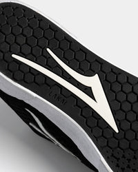 Aran New - Black Suede White