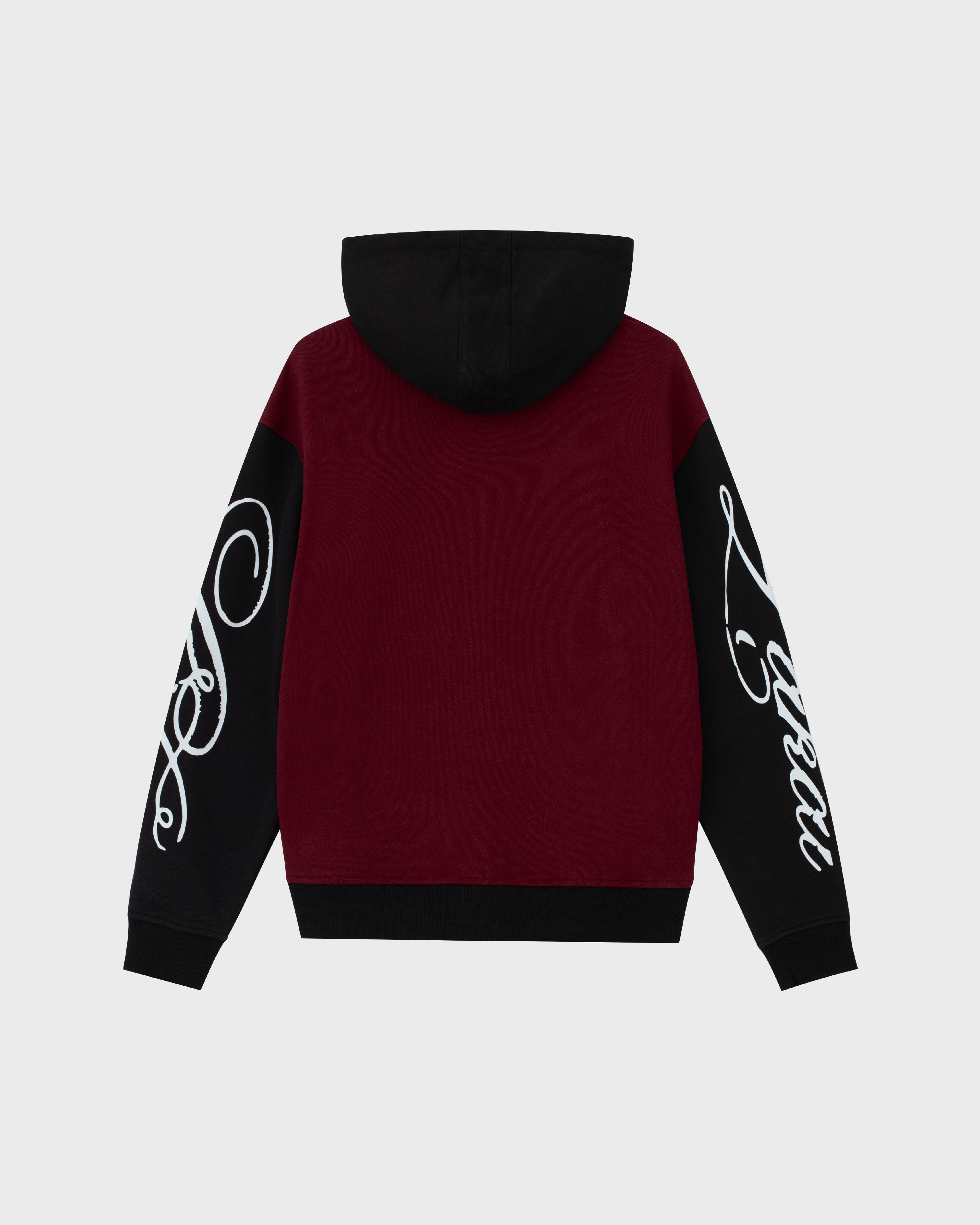 Two Tone Zip Up Hoodie - Red Dahlia / Pirate Black – Lakai