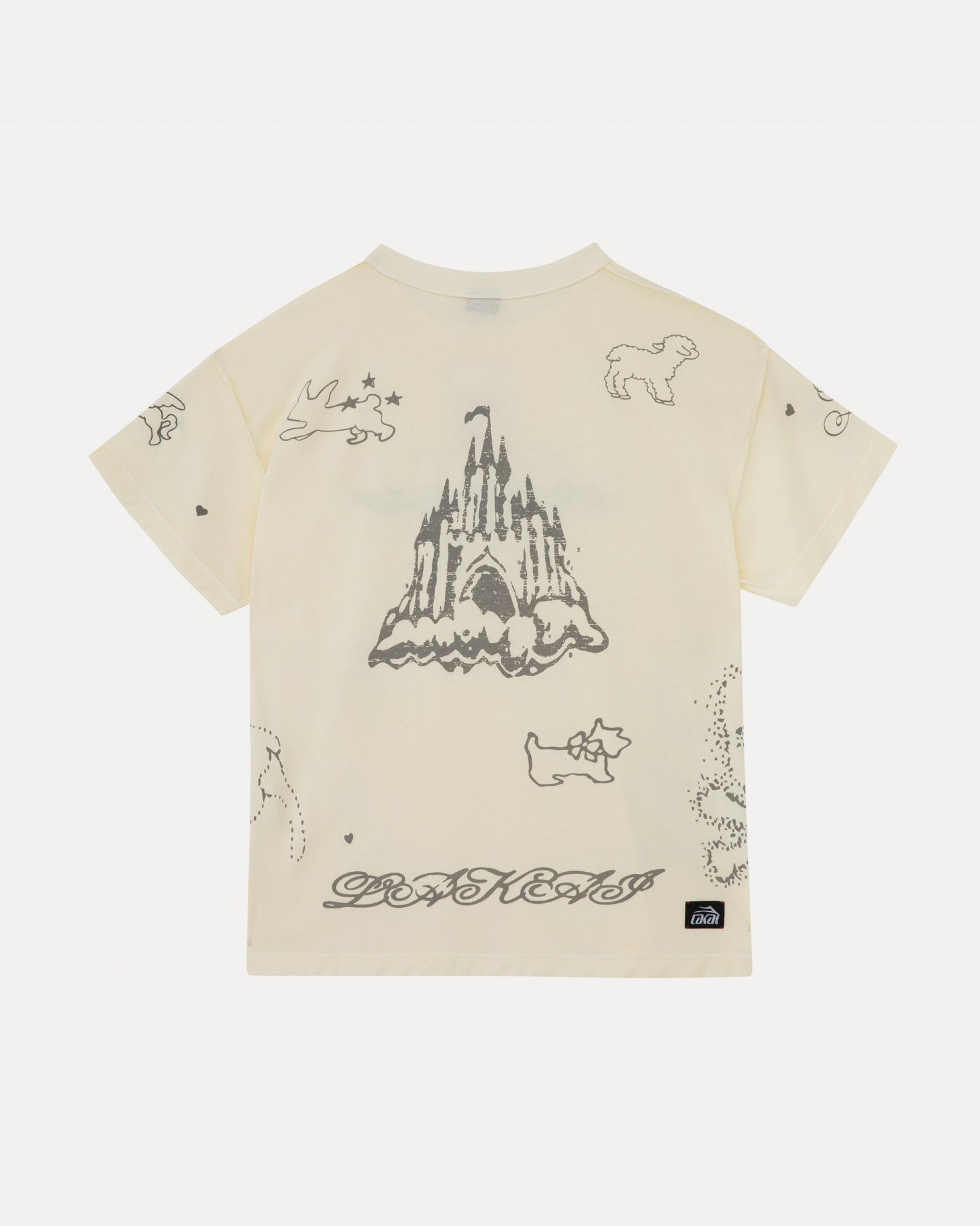 Inside Out Lounge Tee - Natural Slub