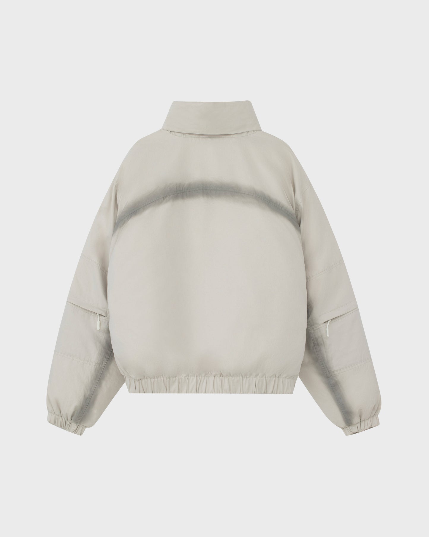 Signature Flare Puffer Jacket - Natural