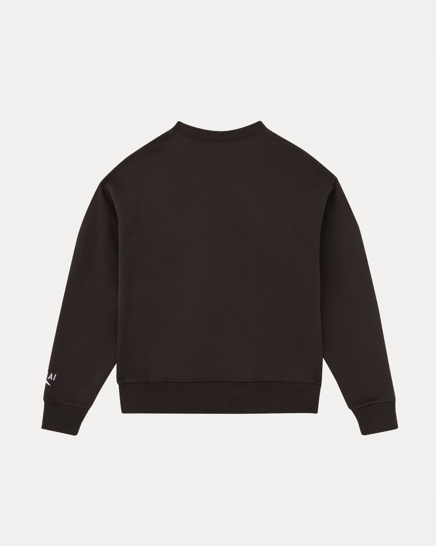 Classic Crewneck Sweater - Dark Brown
