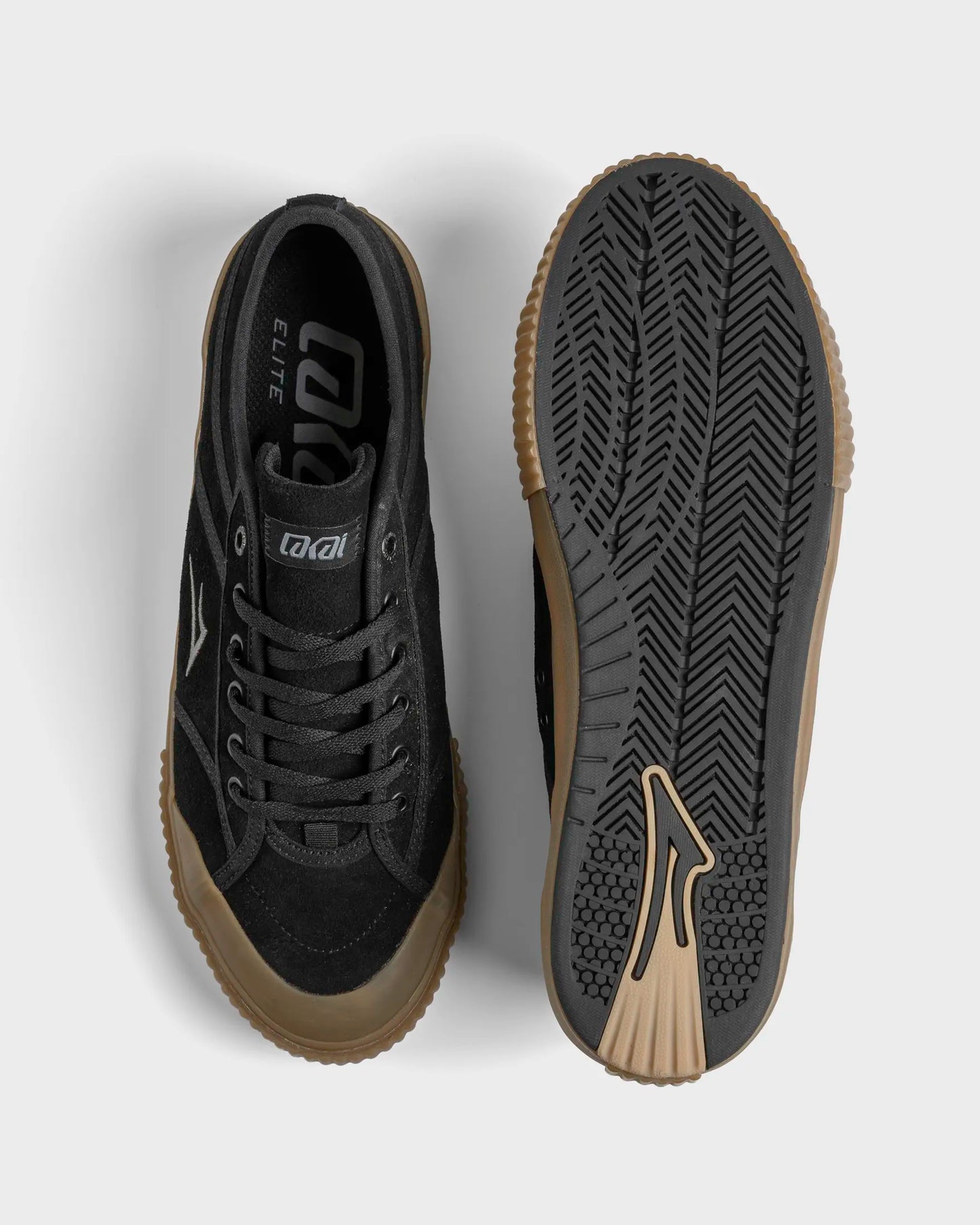 Conrad - Elite Black Gum Suede