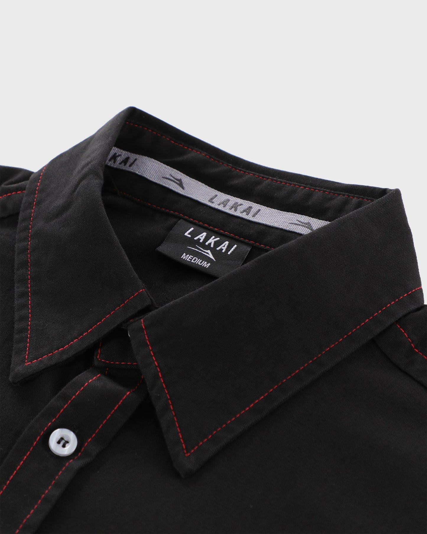 Heavyweight Button Up Shirt - Black