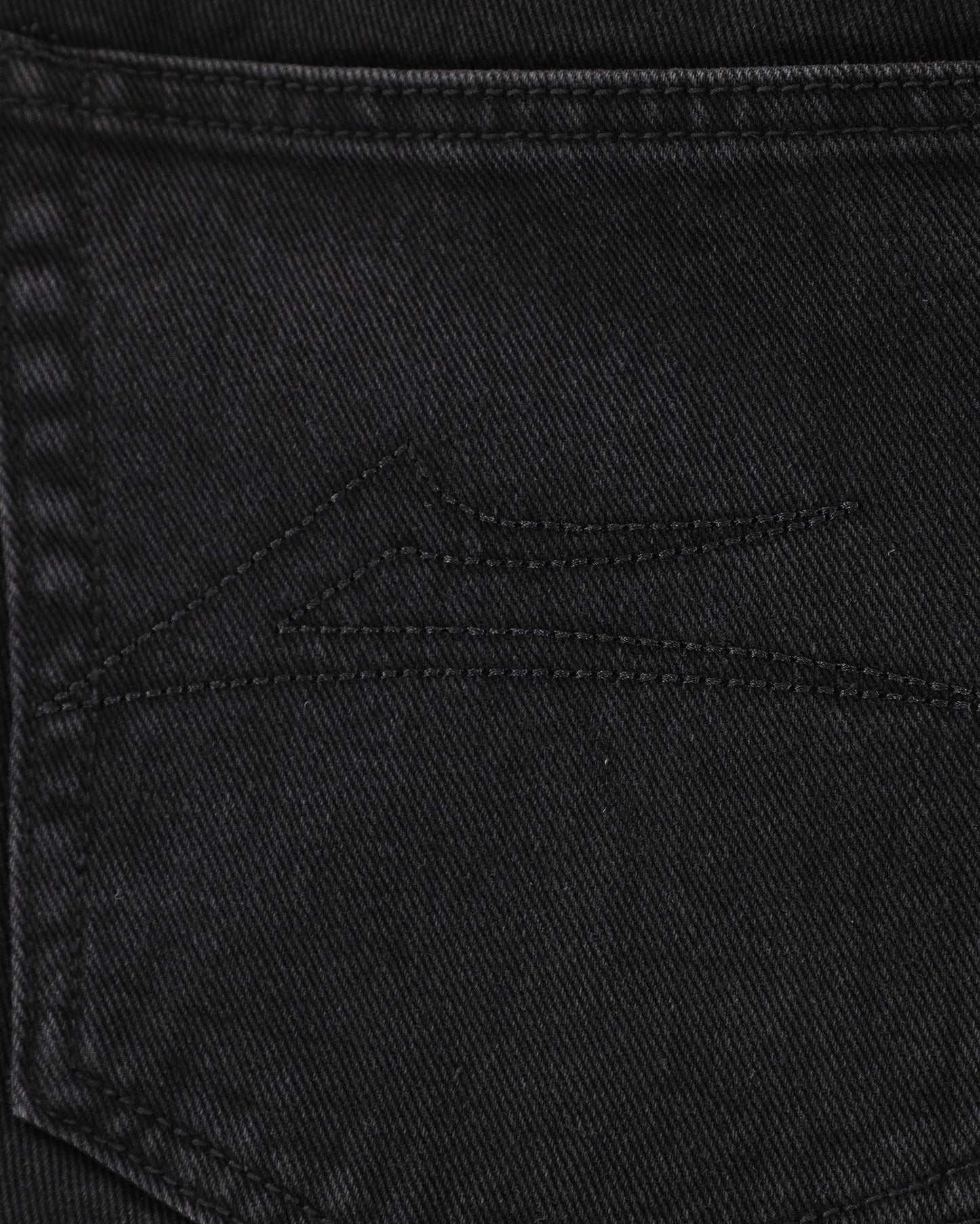 Straight Leg Denims - Black