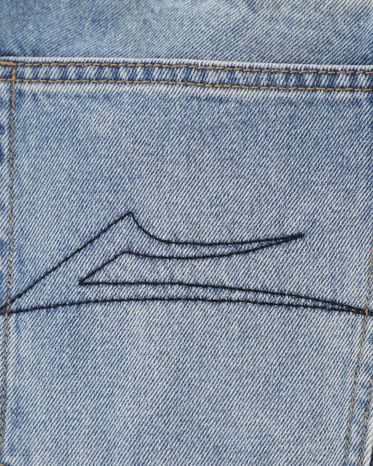 Straight Leg Denims - Blue