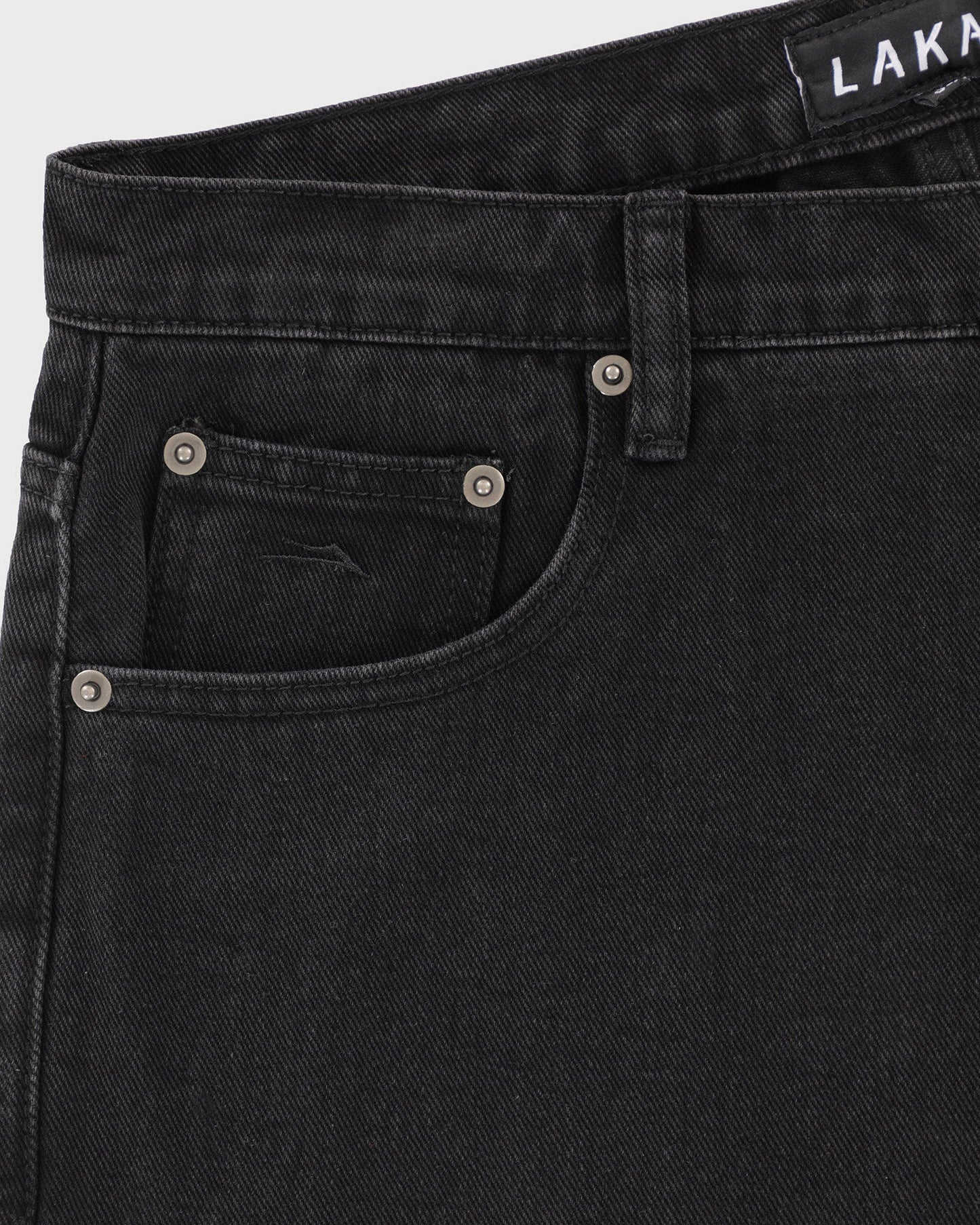 Straight Leg Denims - Black
