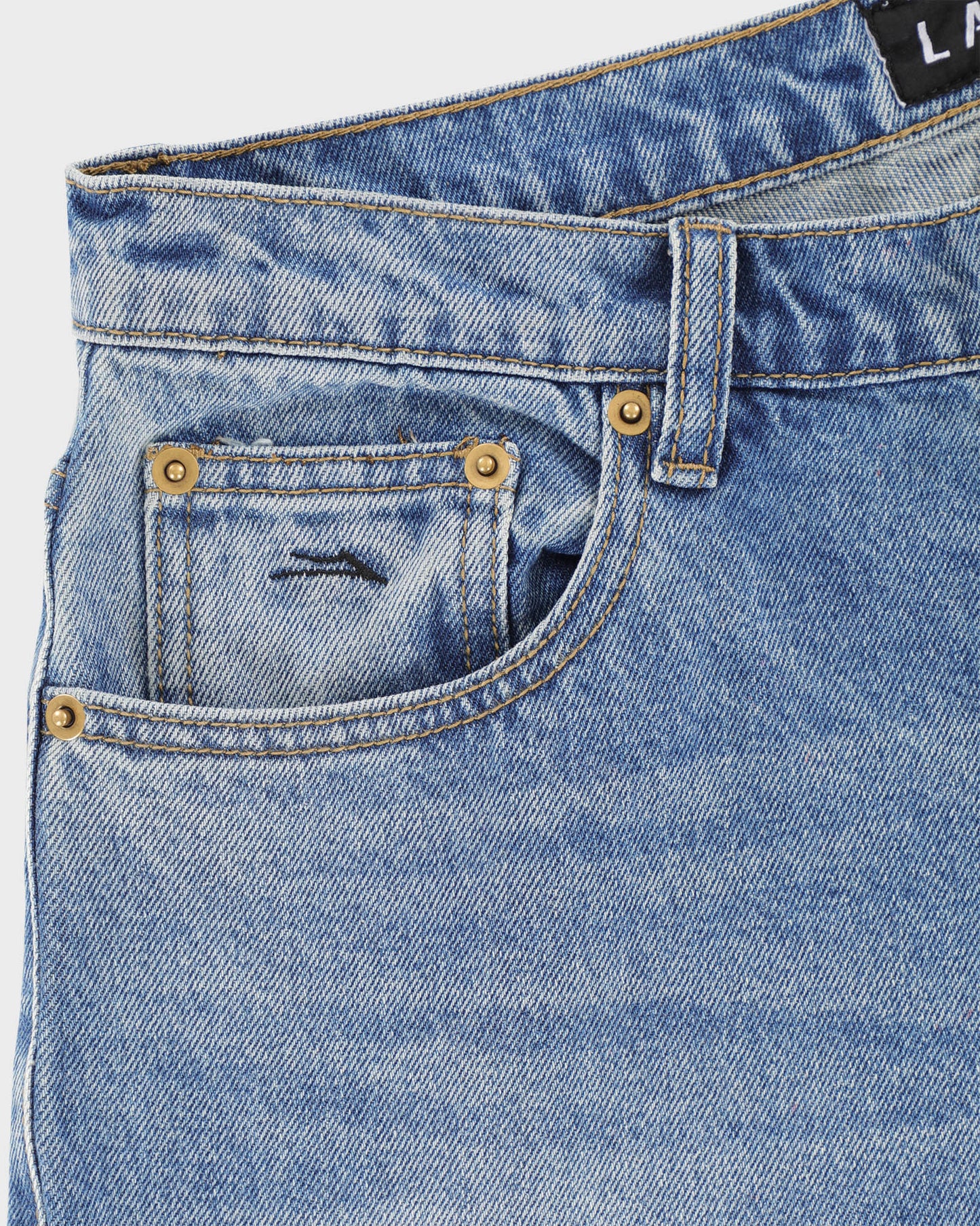 Straight Leg Denims - Blue