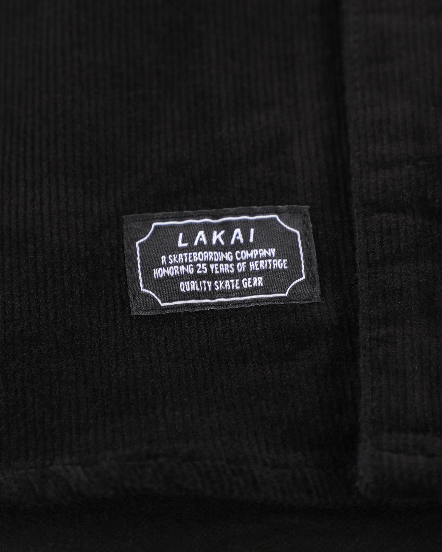 Stacked Placket Corduroy Button-up Longsleeve