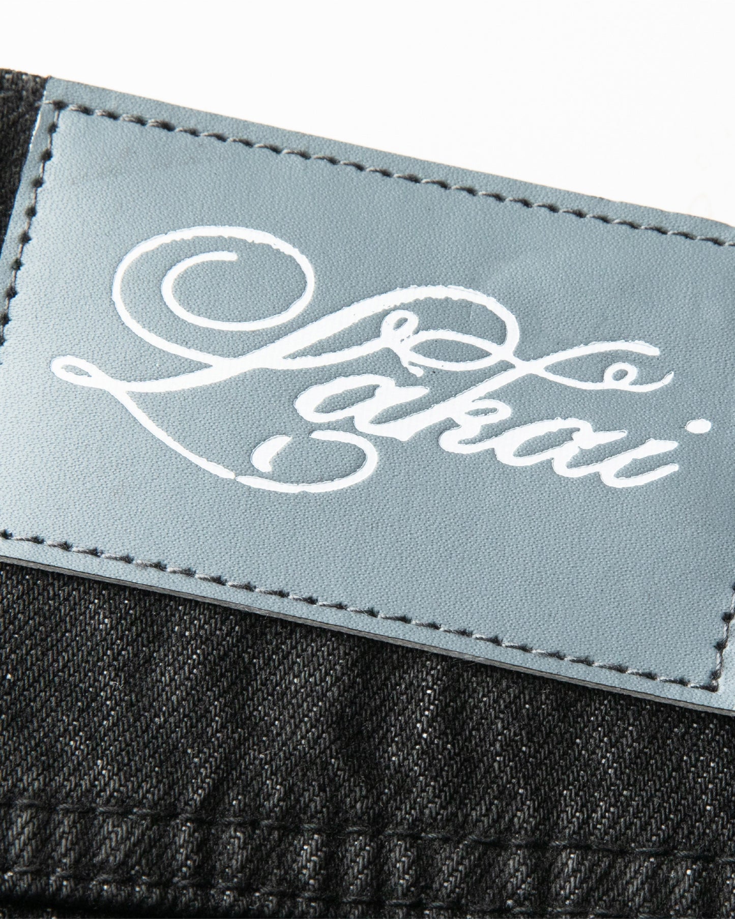 Waxed Bootcut Denims - Black