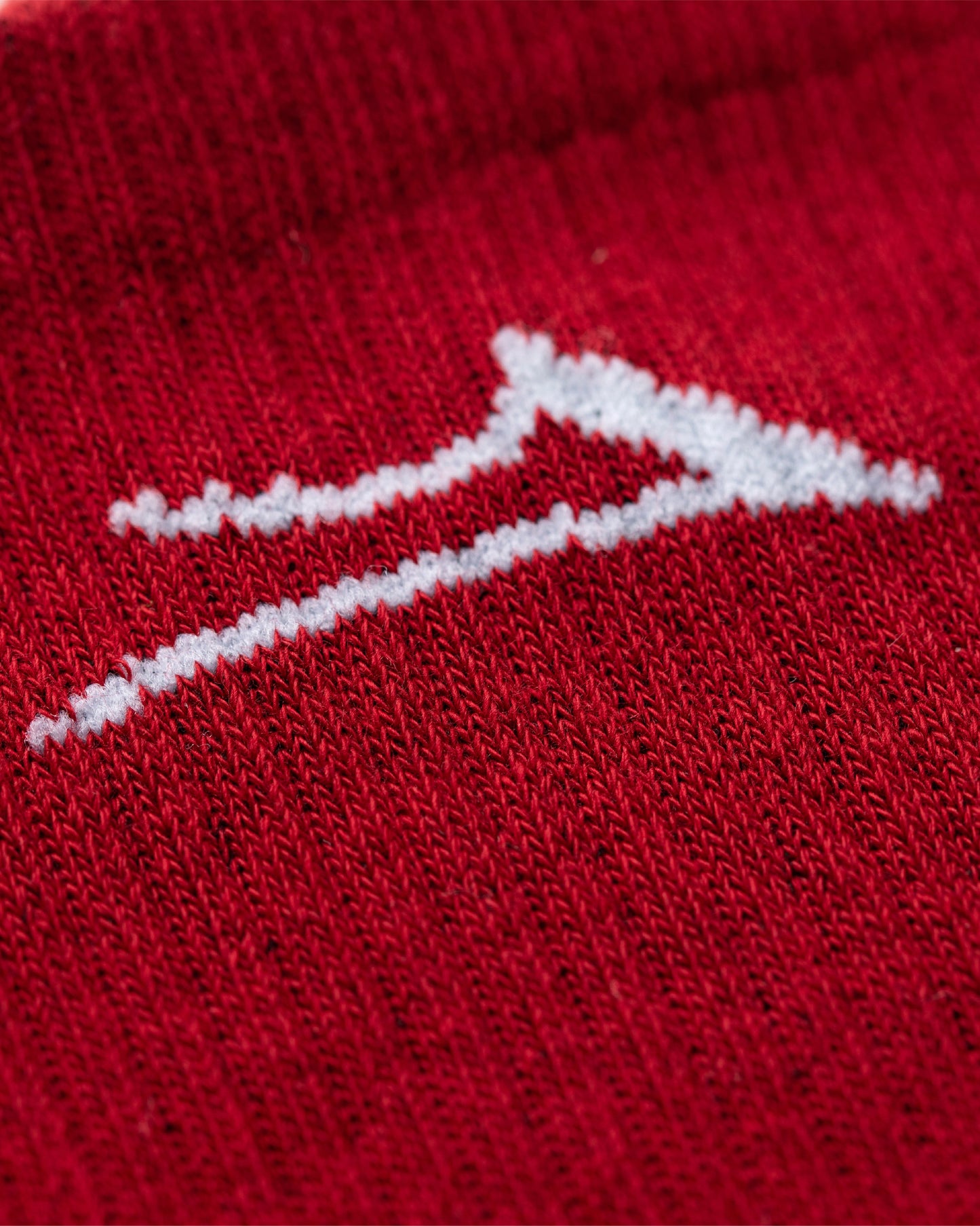 Jacquard Signature Socks - Red