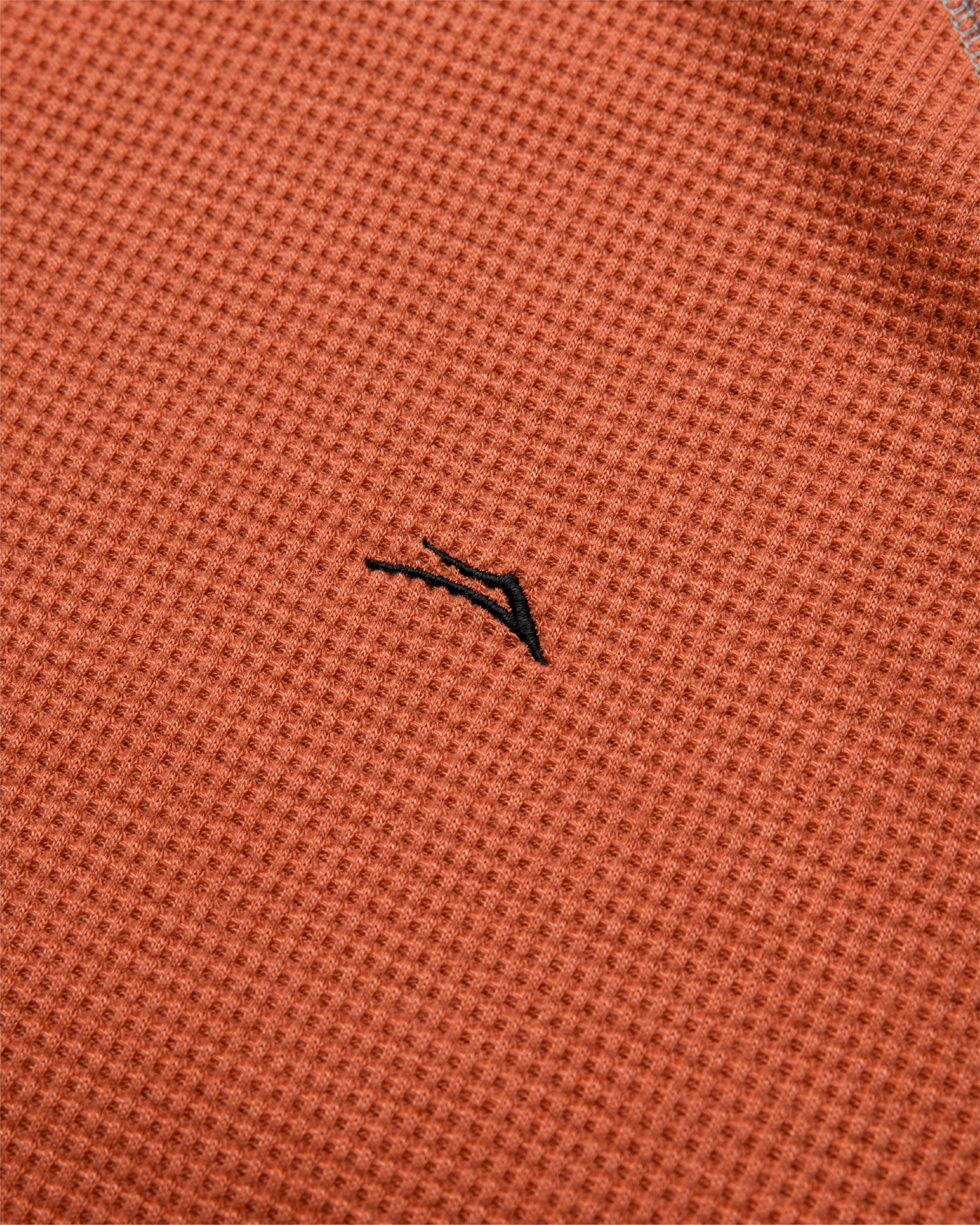 Longsleeve Raglan Waffle Shirt - Burnt Orange – Lakai