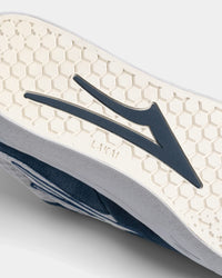 Essex New - LIGHT NAVY SUEDE WHITE