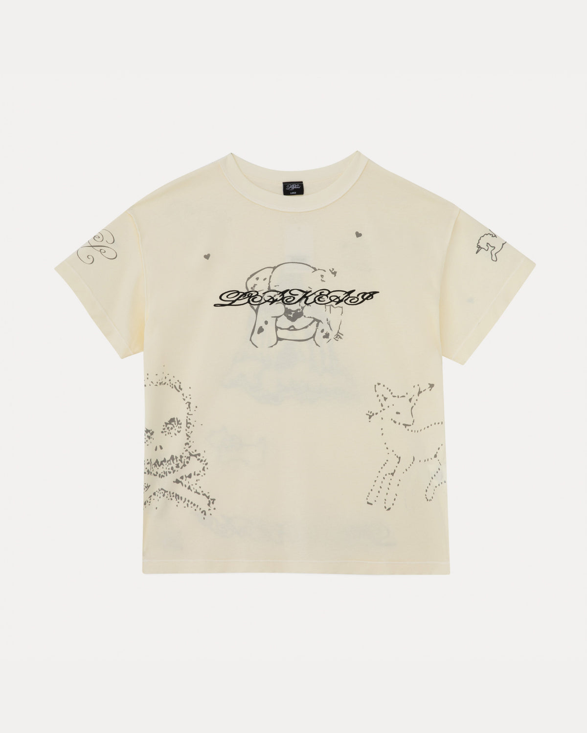 Inside Out Lounge Tee - Natural Slub