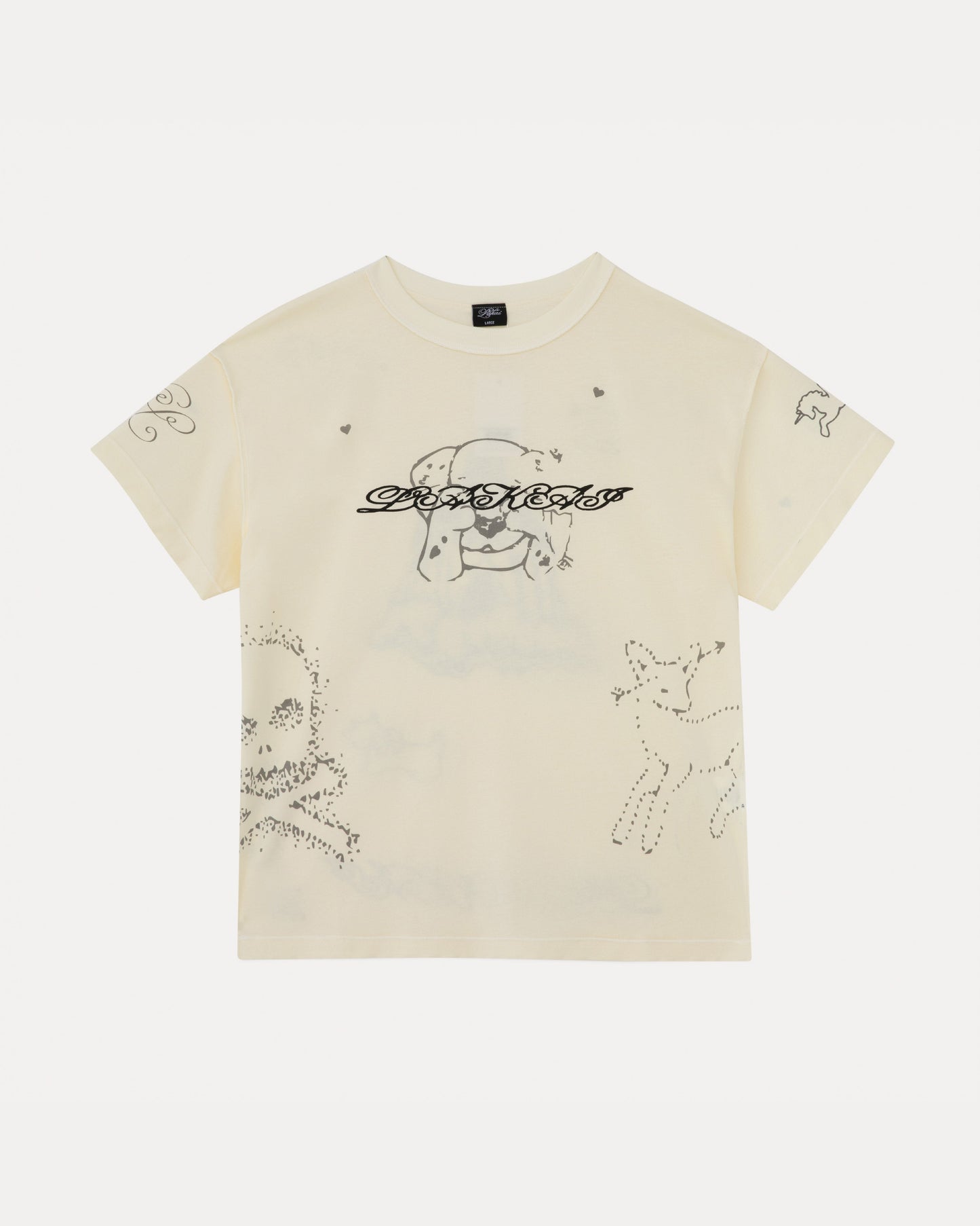 Inside Out Lounge Tee - Natural Slub