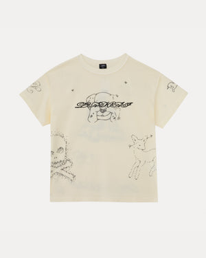 Inside Out Lounge Tee - Natural Slub