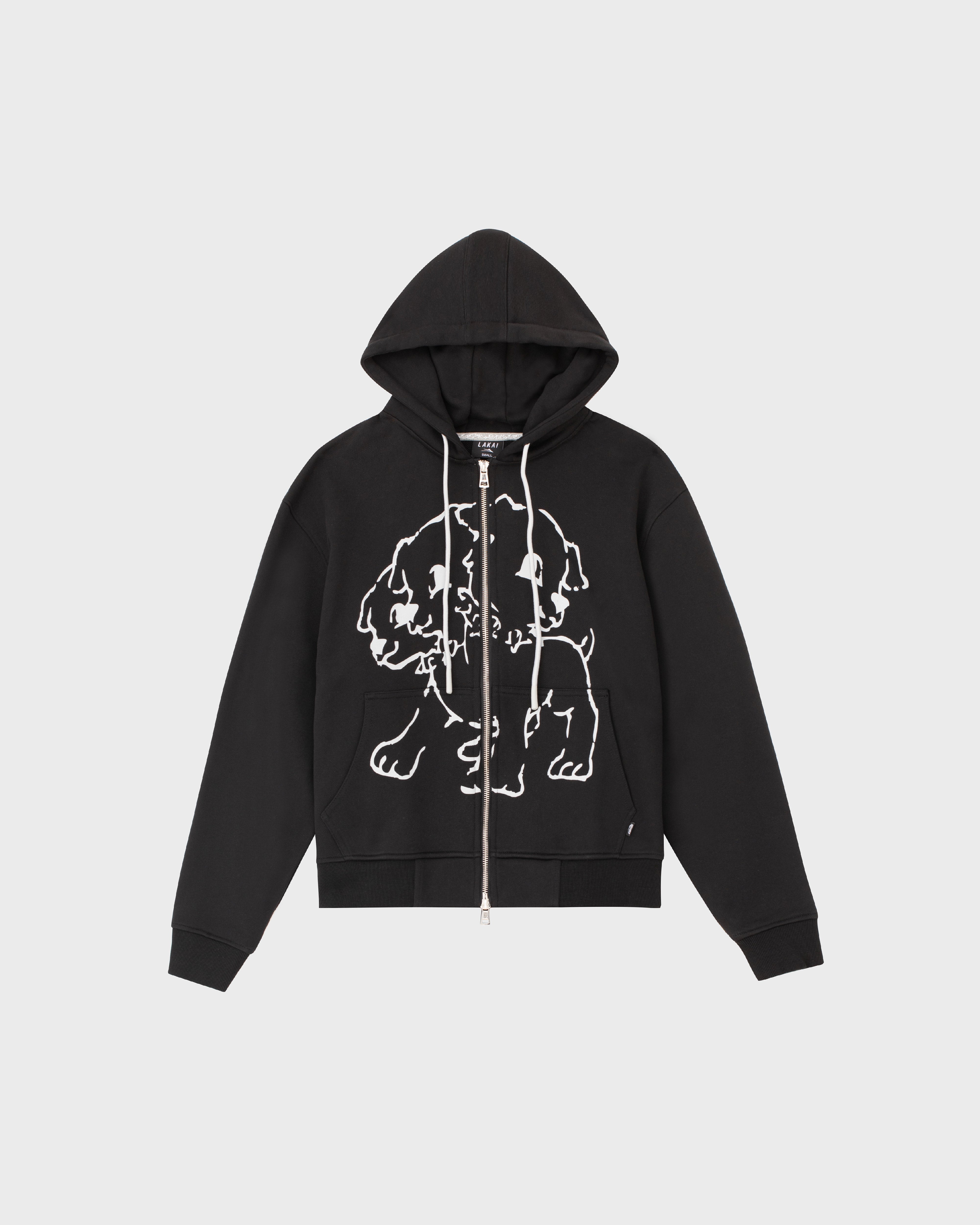 Cerberus Zip Up Hoodie - Black – Lakai