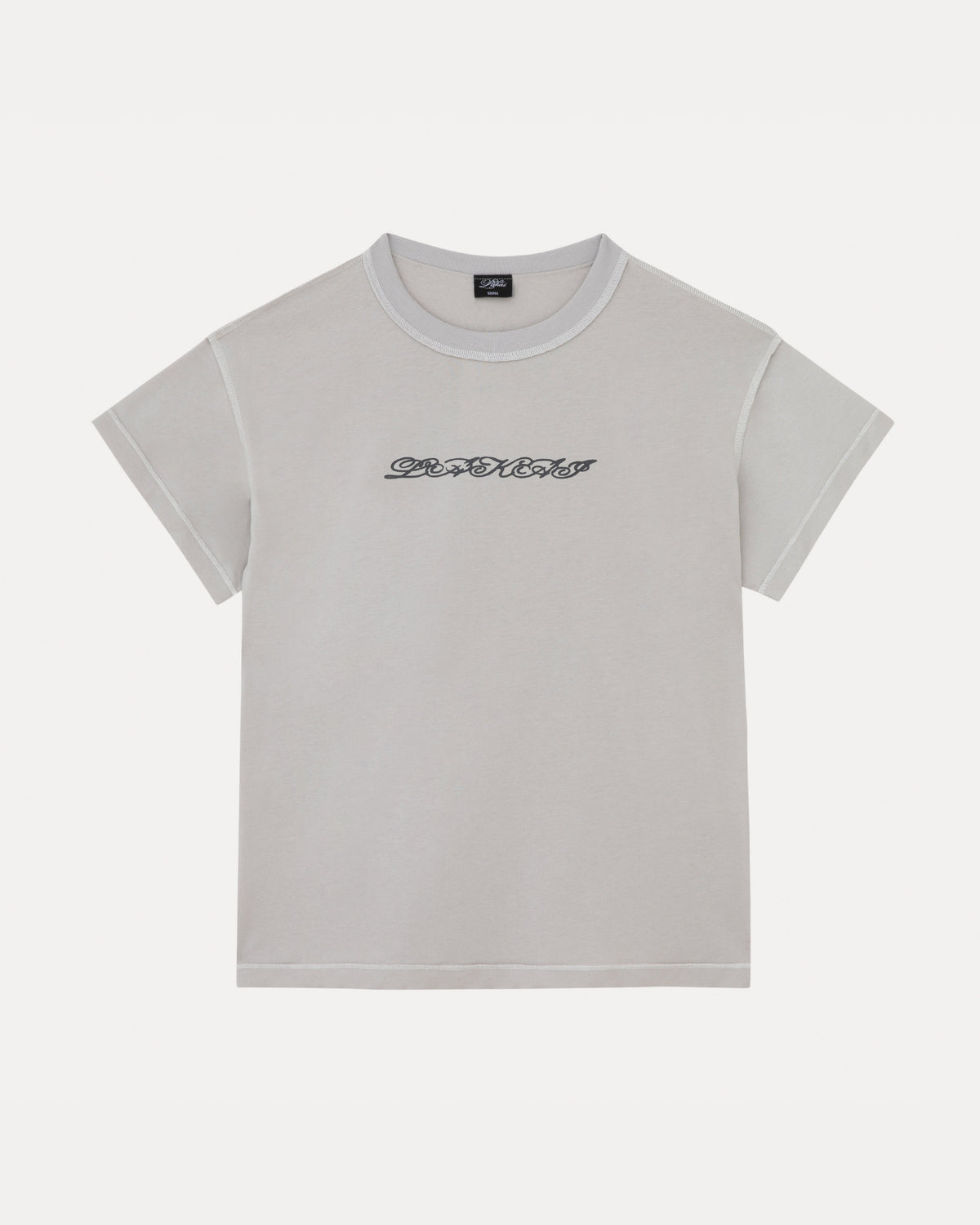 Inside Out Lounge Tee - Cool Grey