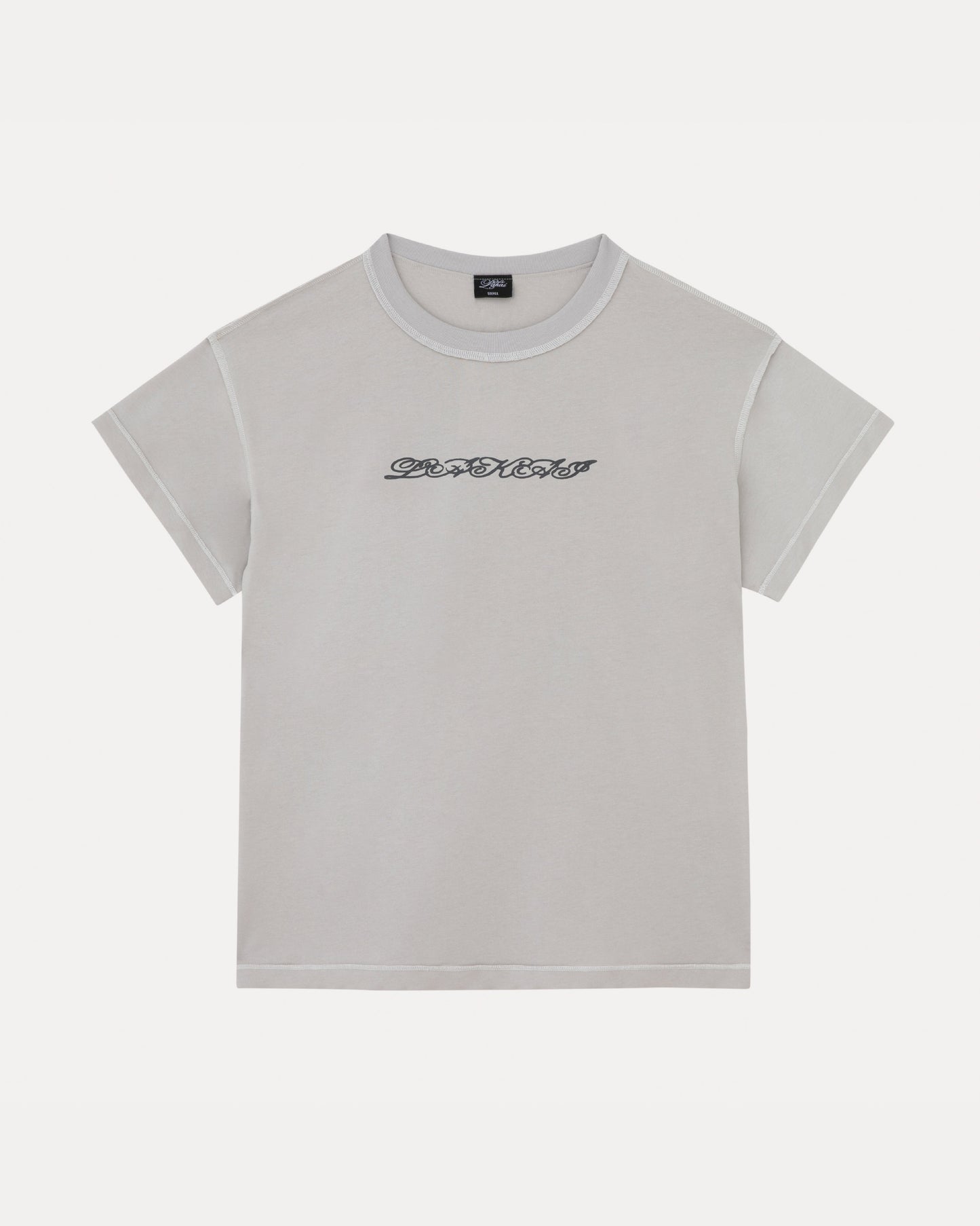 Inside Out Lounge Tee - Cool Grey