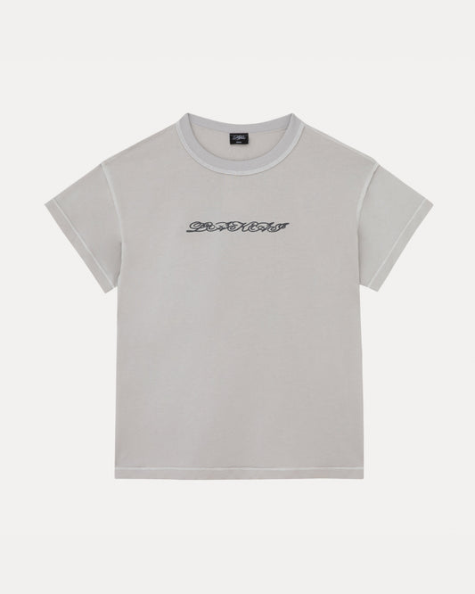 Inside Out Lounge Tee - Cool Grey