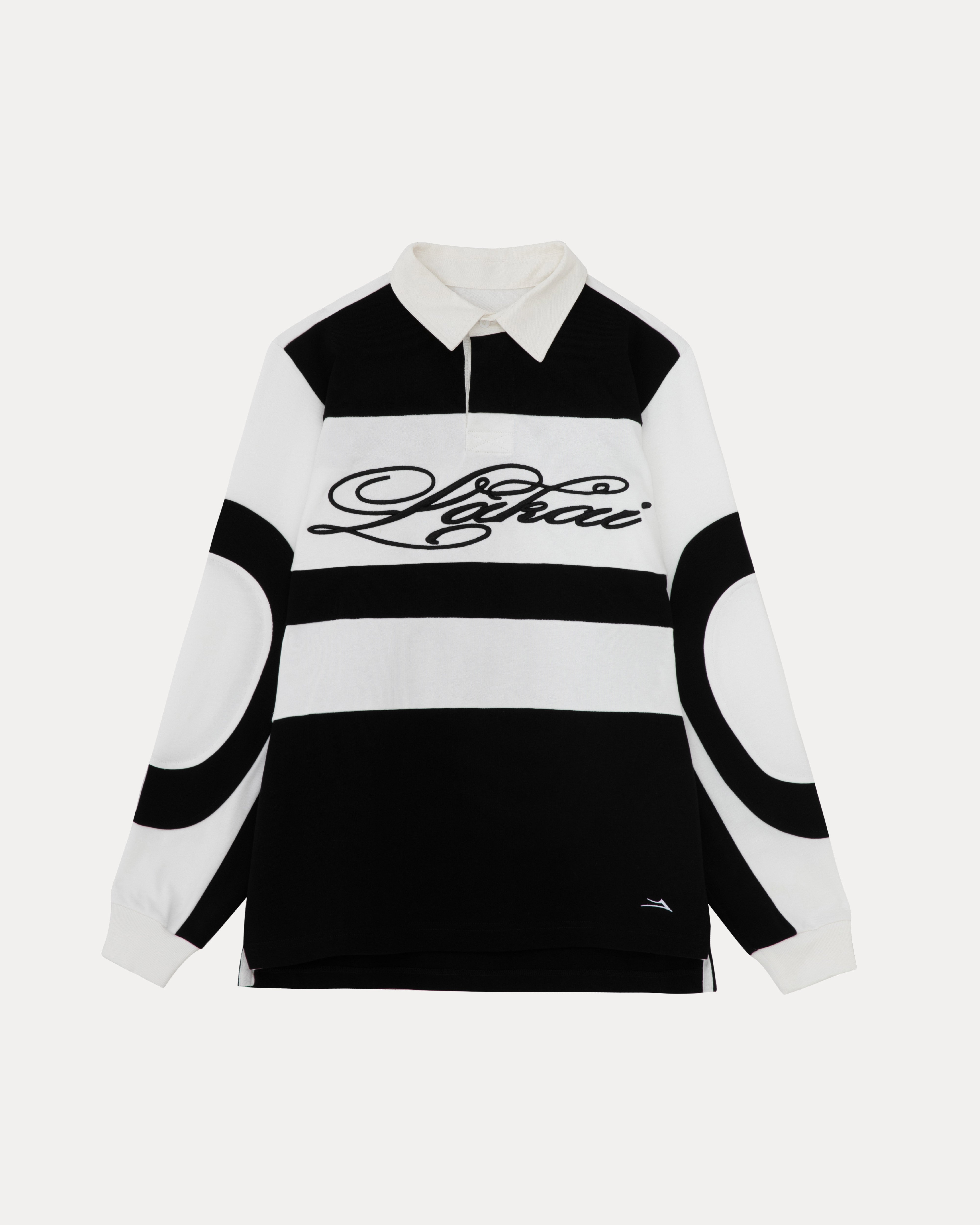 Vintage-Inspired Rugby Jersey - Black/White – Lakai