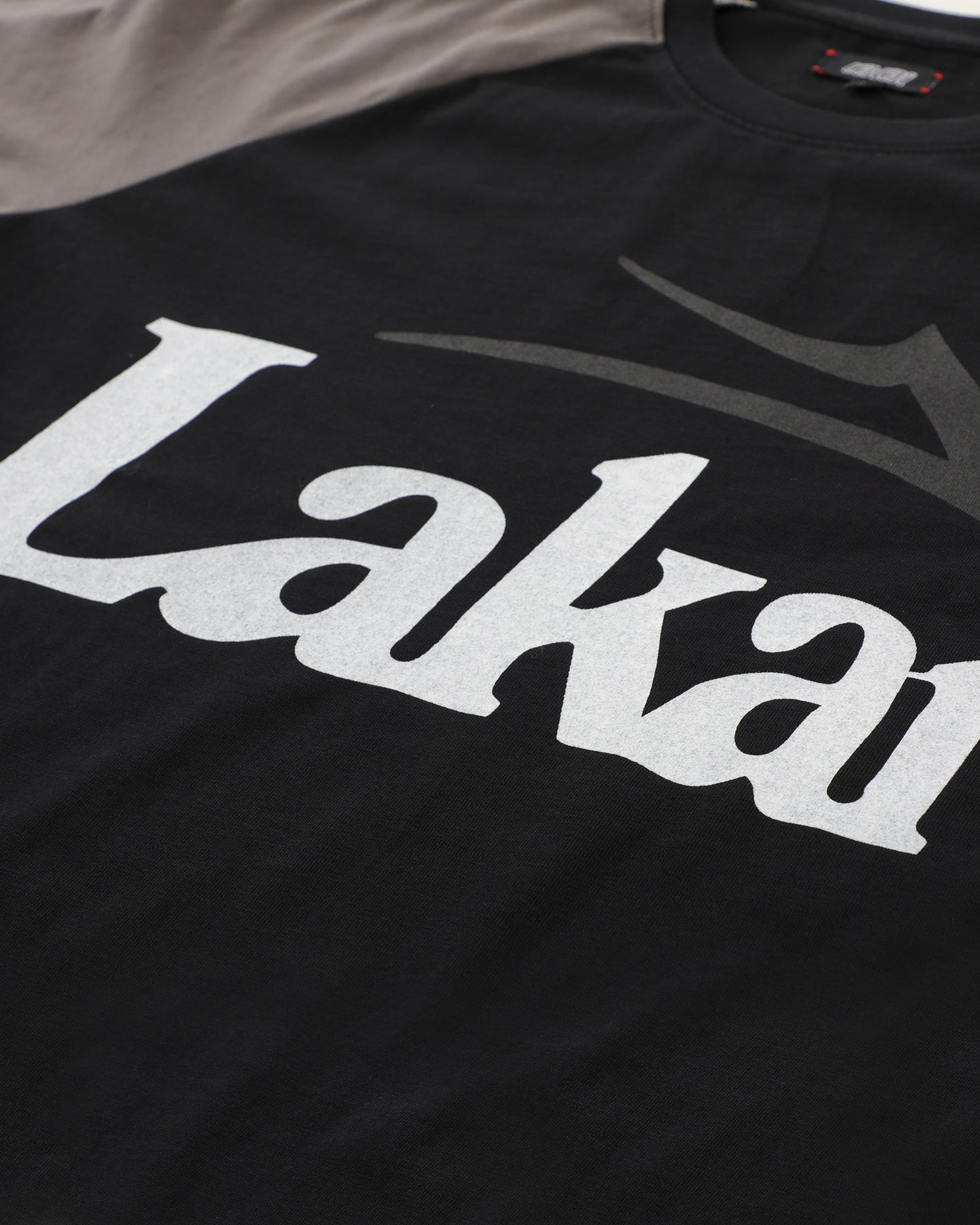 Double Layer Raglan Longsleeve - Black