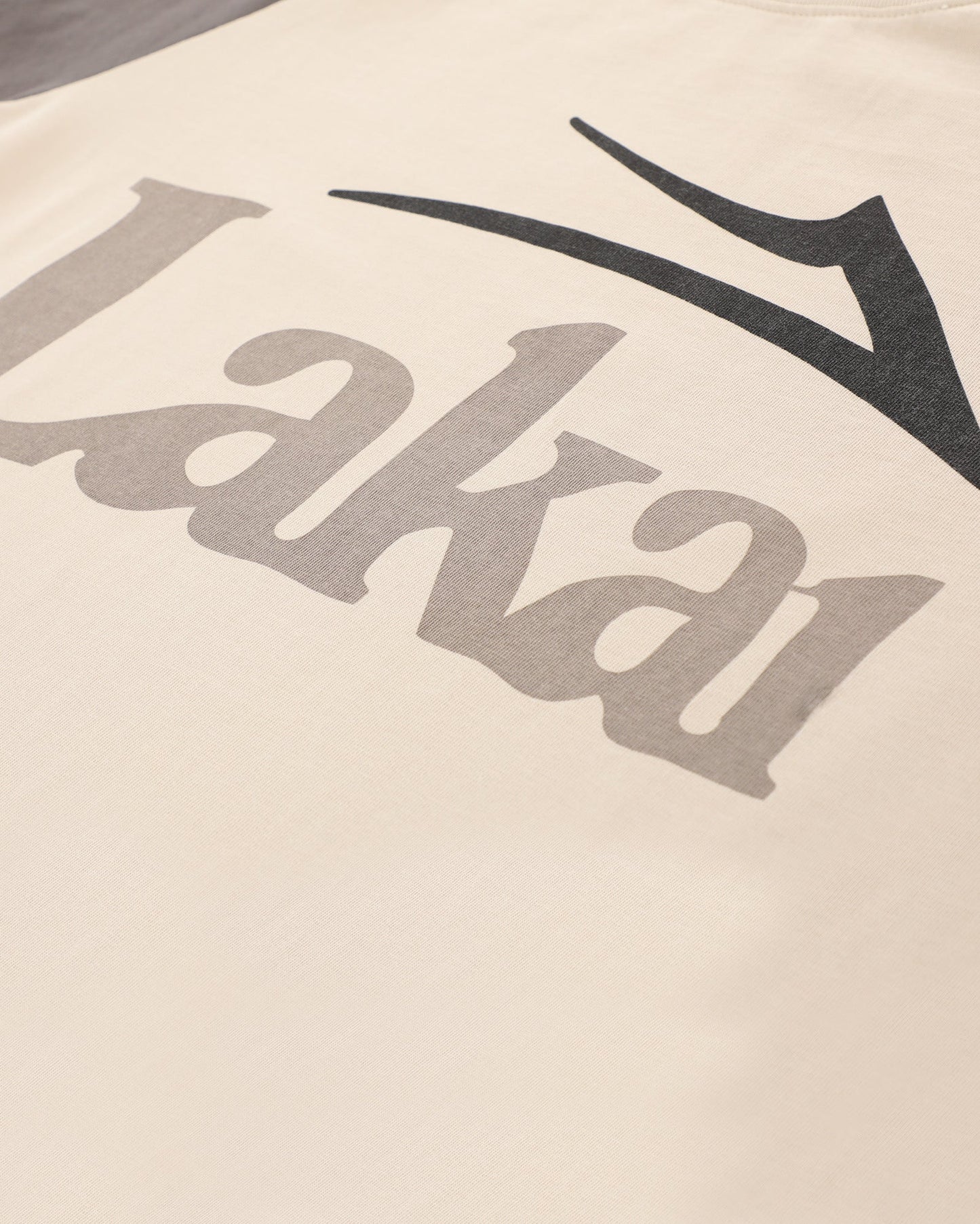 Double Layer Raglan Longsleeve - Brown