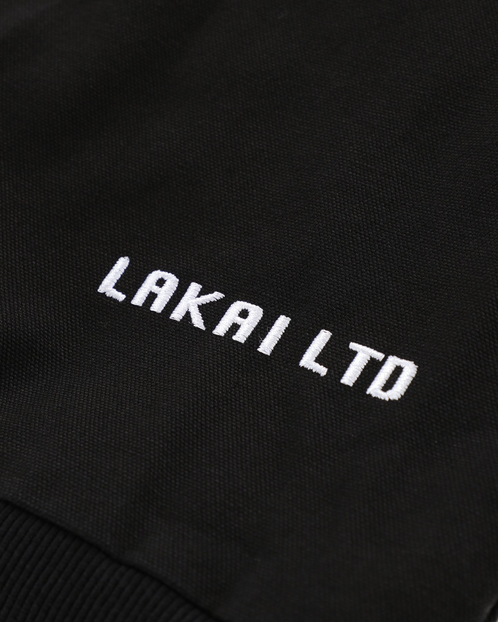 Thermal Lined Black Canvas Zip Up – Lakai