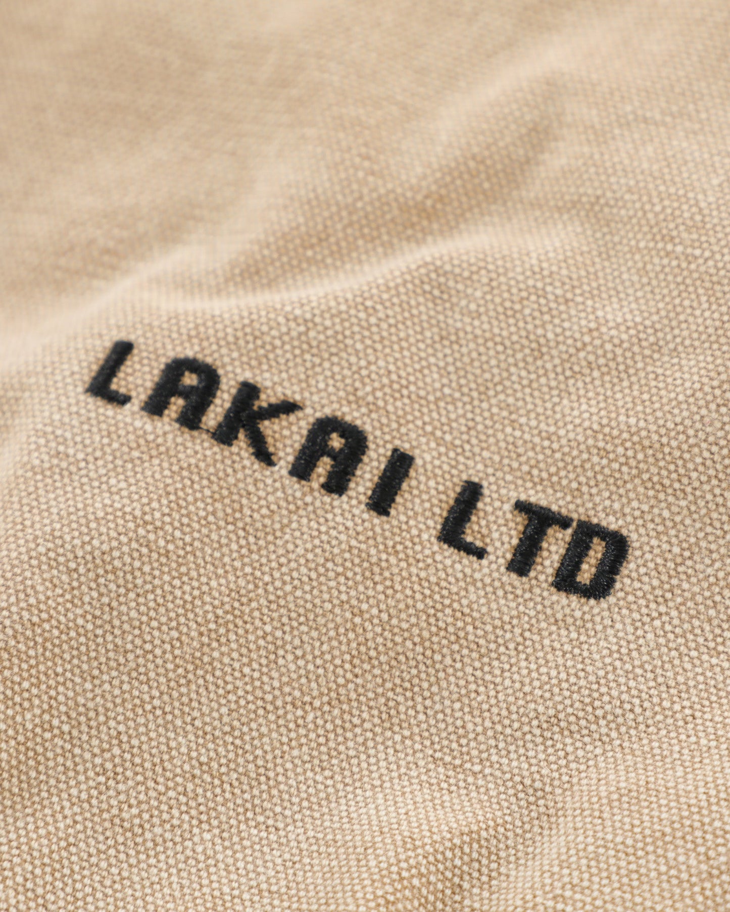 Thermal Lined Khaki Canvas Zip Up