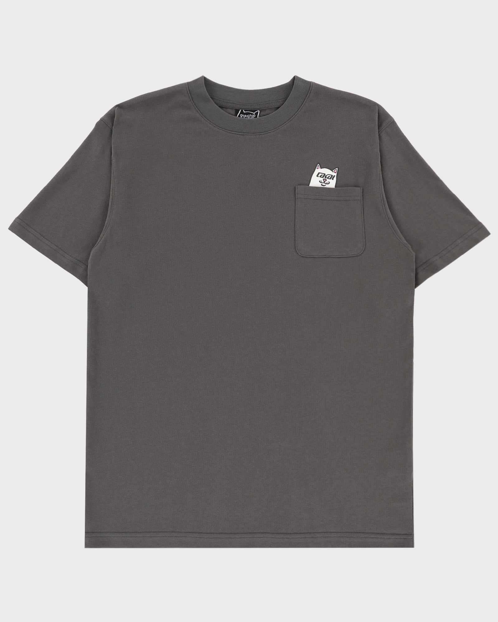 LAKAI X RIPNDIP Lord Nerm Pocket SS Tee - Dark Grey – Lakai