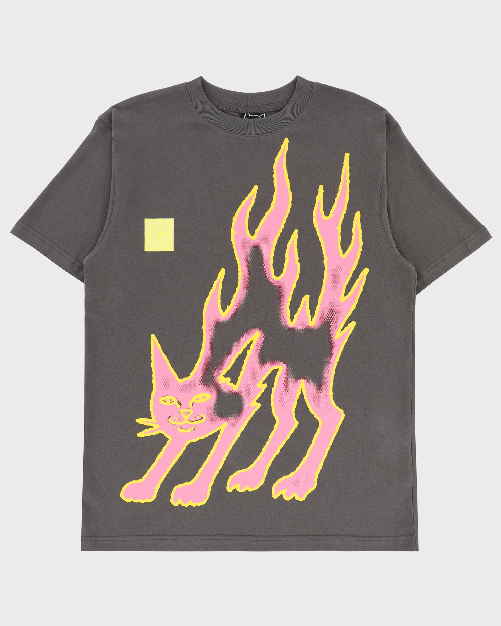 LAKAI x RIPNDIP - Pink Flame SS Tee - Gray Pink – Lakai
