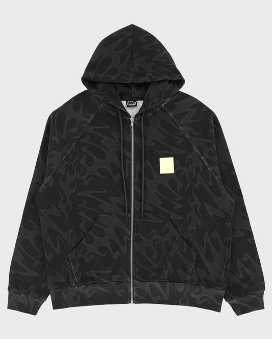 LAKAI X RIPNDIP Flame Zipper Hoodie - Dark Grey