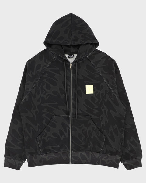 LAKAI X RIPNDIP Flame Zipper Hoodie - Dark Grey – Lakai