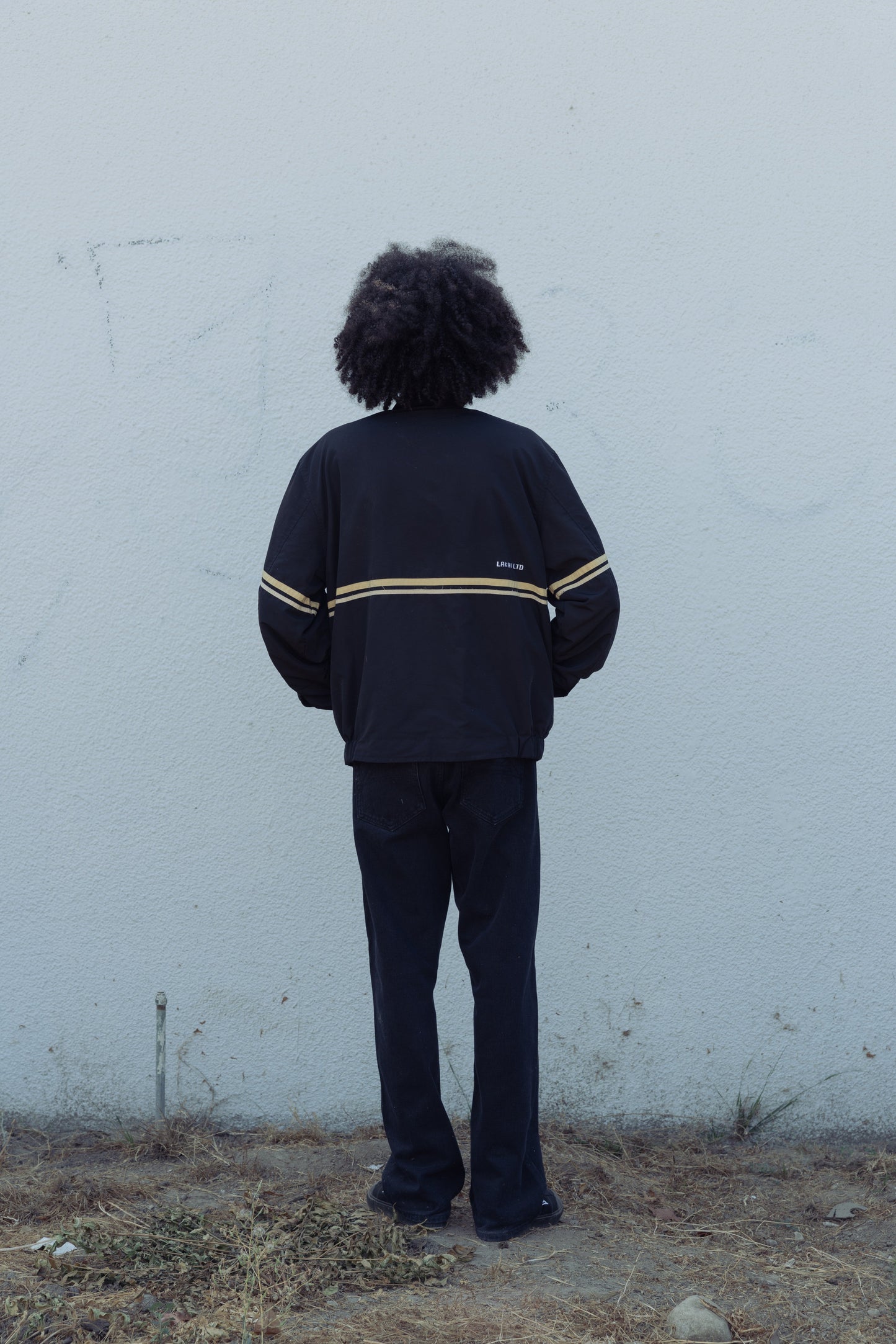 Reversible Track Jacket - Black