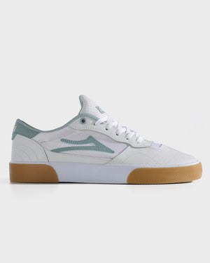 Cambridge - Elite White Leather Grey Mist
