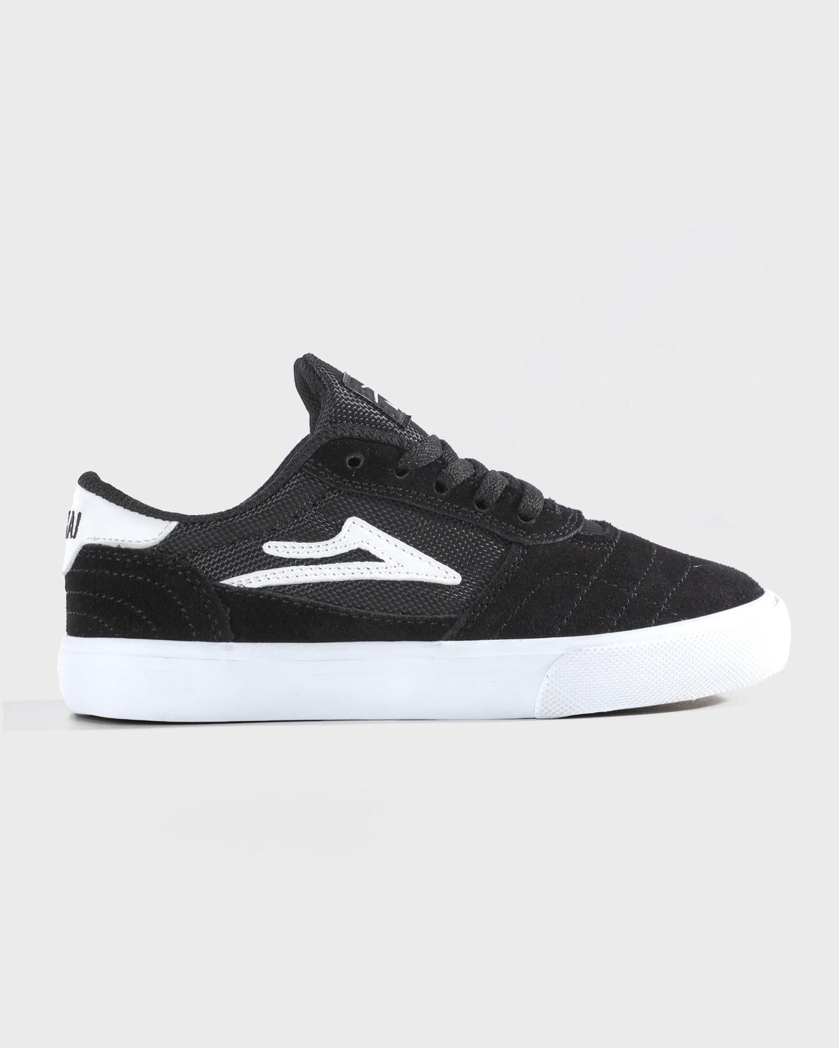 Cambridge Kids New - Black/White Suede