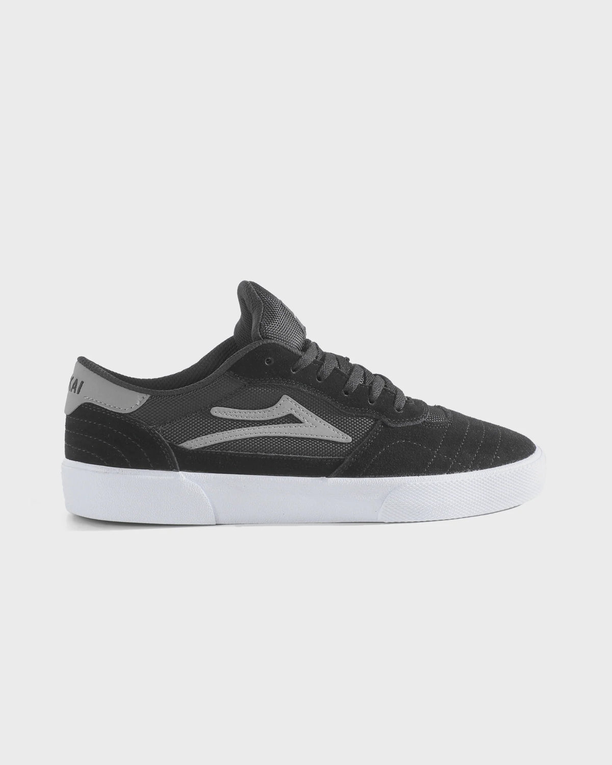 Cambridge - Black/Grey Suede
