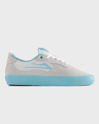 Essex New - WHITE SUEDE AQUA