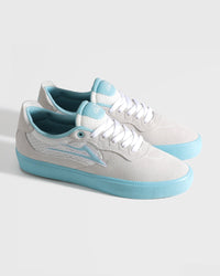 Essex New - WHITE SUEDE AQUA